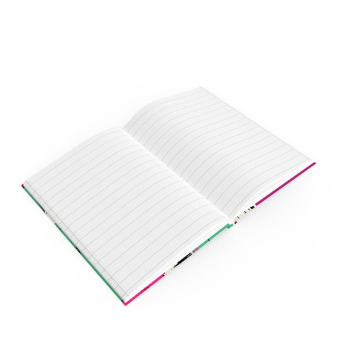 aiko keiko kawaii anime girls sunglasses illustration hardcover journal