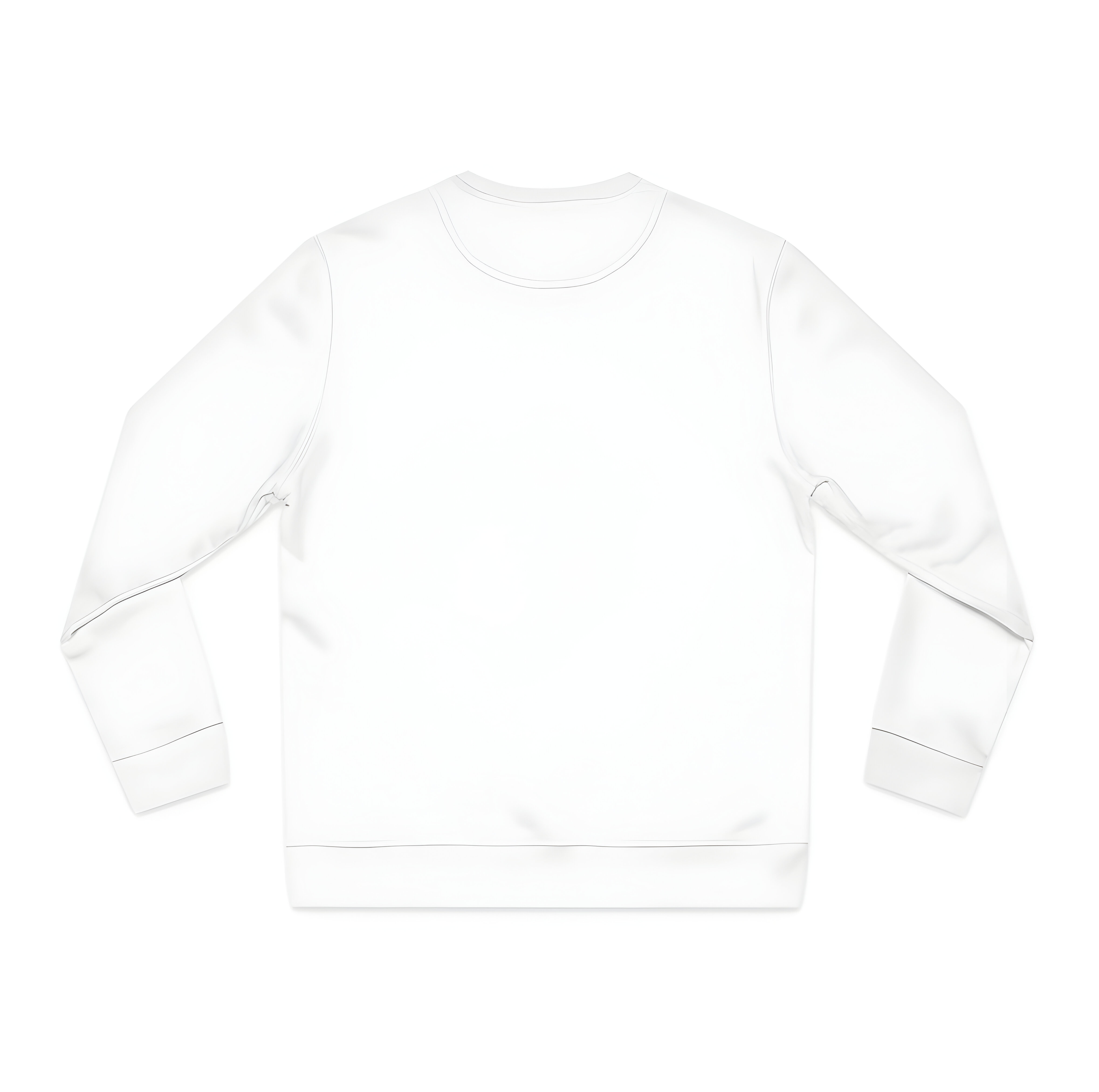 Les Garçons white minimalist fashion sweatshirt with Paris illustration artwork