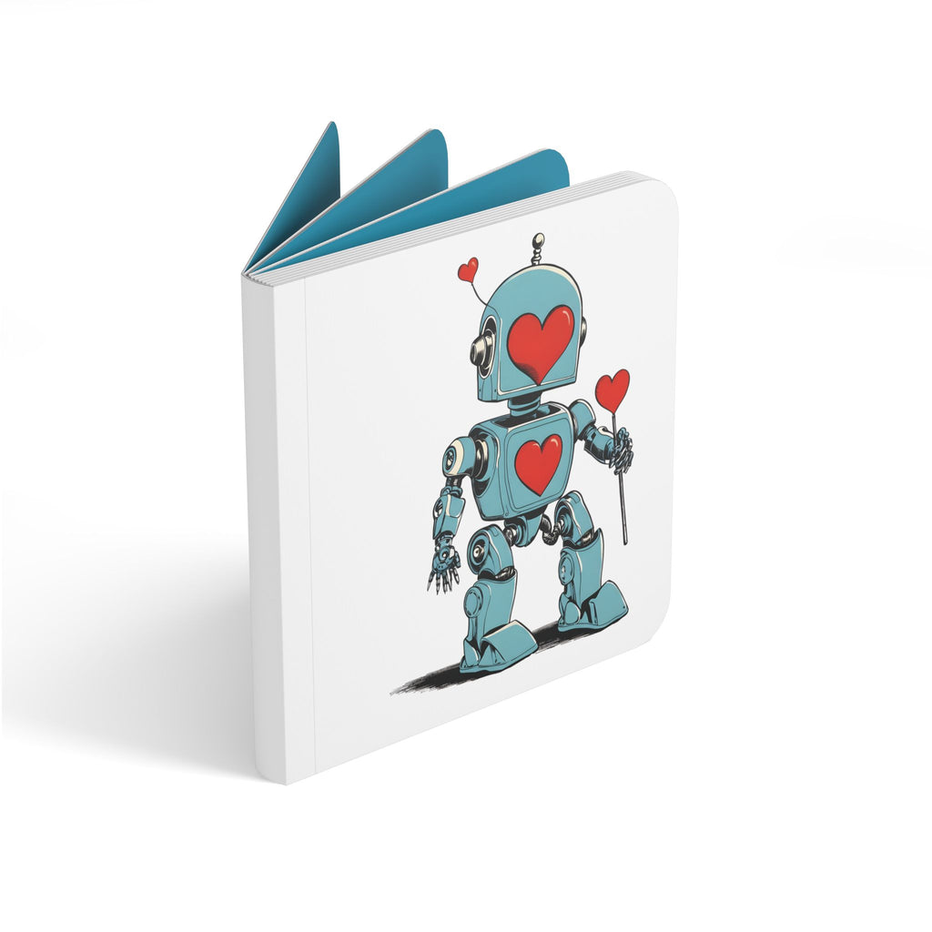 Lowen Blu robot character journal book from the Bubblegum After School universe